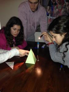 Διδασκαλία Γεωμετρίας - Προσομοίωση μέτρησης ύψους πυραμίδας του Χέοπα