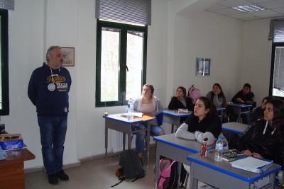 Διδασκαλία Ελληνικής Γλώσσας - Επίσκεψη δημοσιογράφου