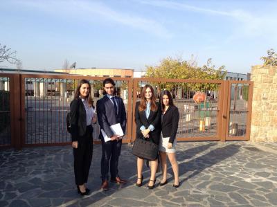 DST Model United Nations conference at the German school of Thessaloniki.