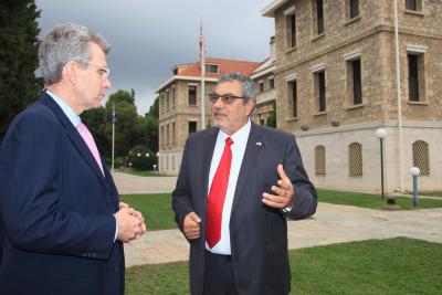 New U.S. Ambassador to Greece Geoffrey Pyatt Visits AFS