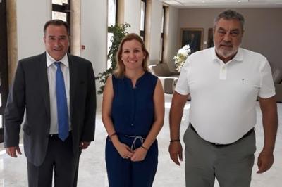 The Head of the Representation of the European Commission in Greece visits AFS