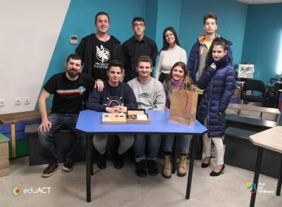 Ομάδα Ρομποτικής - Συμμετοχή στο secret event με special guest τον Έλληνα designer της Lego, Δημήτρη Σταμάτη