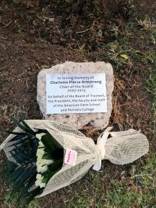 Treeplanting in memory of Charlotte P. Armstrong