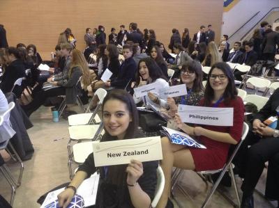 13th Annual International Model United Nations conference at Anatolia College