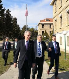 Επίσκεψη του Αμερικανού Πρέσβη στην Αθήνα, Geoffrey R. Pyatt